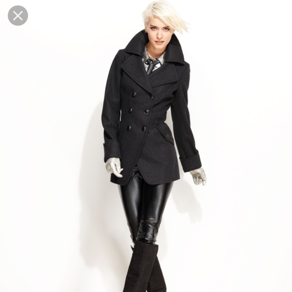 ❌🚫SOLD🚫❌Guess Wool Blend Cutaway Coat